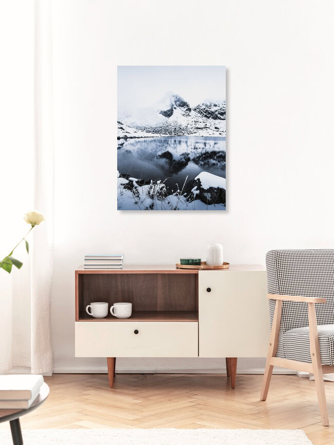 Freezing cold, Bulgaria – wall art by Frithjof Hamacher as Poster or Acrylic Glass Print