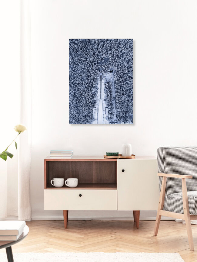 Top of Ski Jumping Hill, Poland – wall art by Konrad Paruch as Poster or Acrylic Glass Print