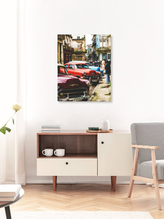 Colorful Havana, Kuba – Fotokunst von Dimitri Luft als Poster oder Acrylglasbild