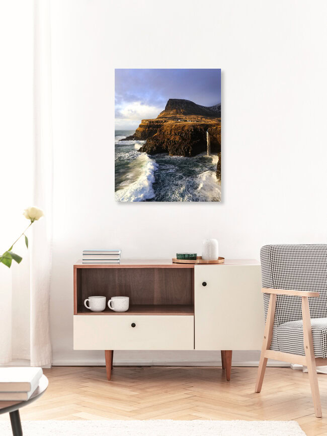 Paix & Harmonie, Färöer Inseln – Fotokunst von Greg Duprat als Poster oder Acrylglasbild