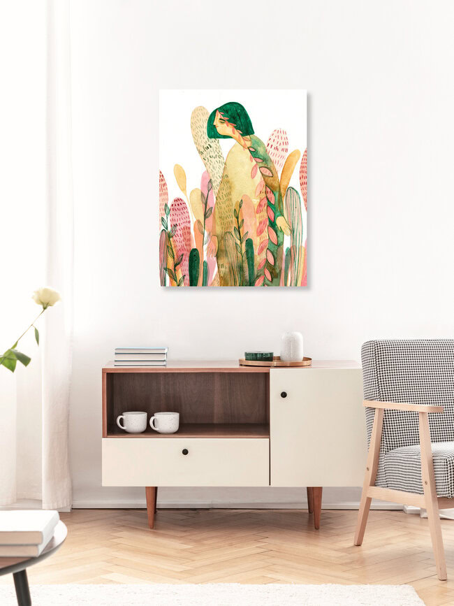Wandbild 'Plants' – Kunst von Mirjam Siim als Poster oder Acrylglasbild