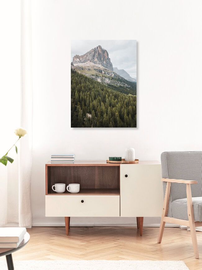 Lonely Mountain, Italy – wall art by Fabian Schumann as Poster or Acrylic Glass Print