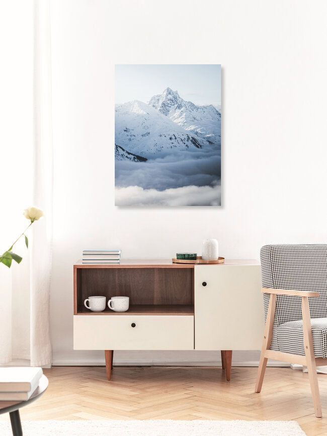 Patteriol at the Arlberg, Austria – wall art by Roman Huber as Poster or Acrylic Glass Print