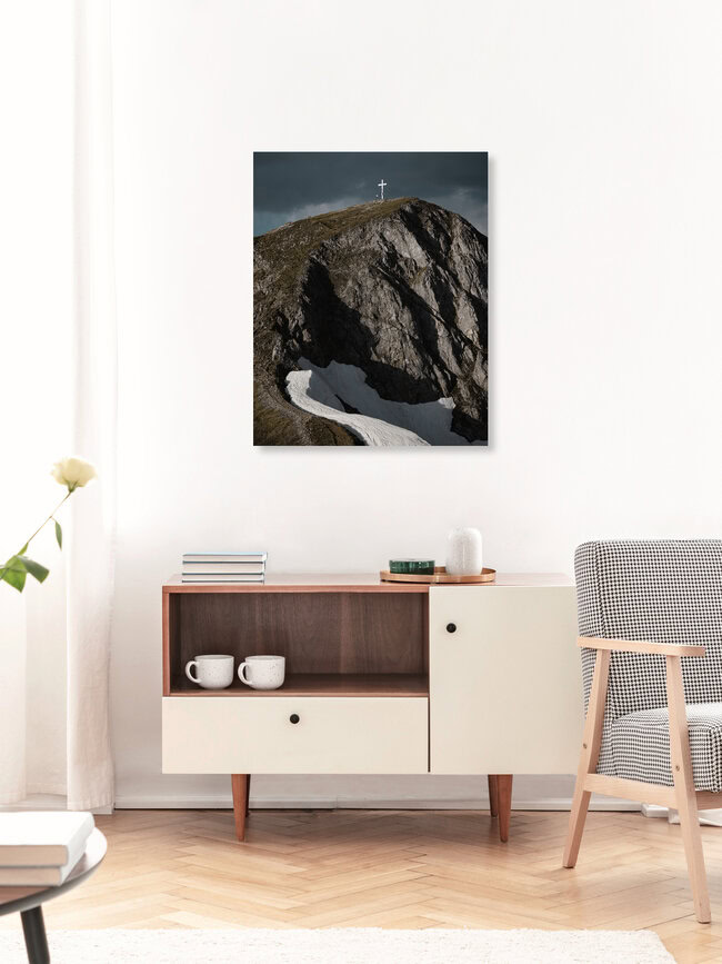 the summit., Austria – wall art by Ivan Bandic as Poster or Acrylic Glass Print
