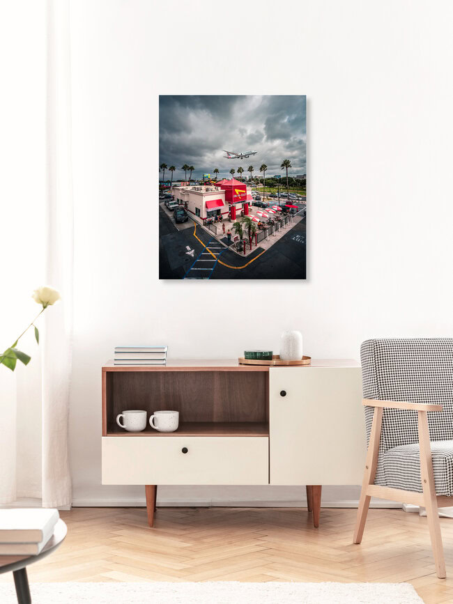 in n out, United States – wall art by Dimitri Luft as Poster or Acrylic Glass Print