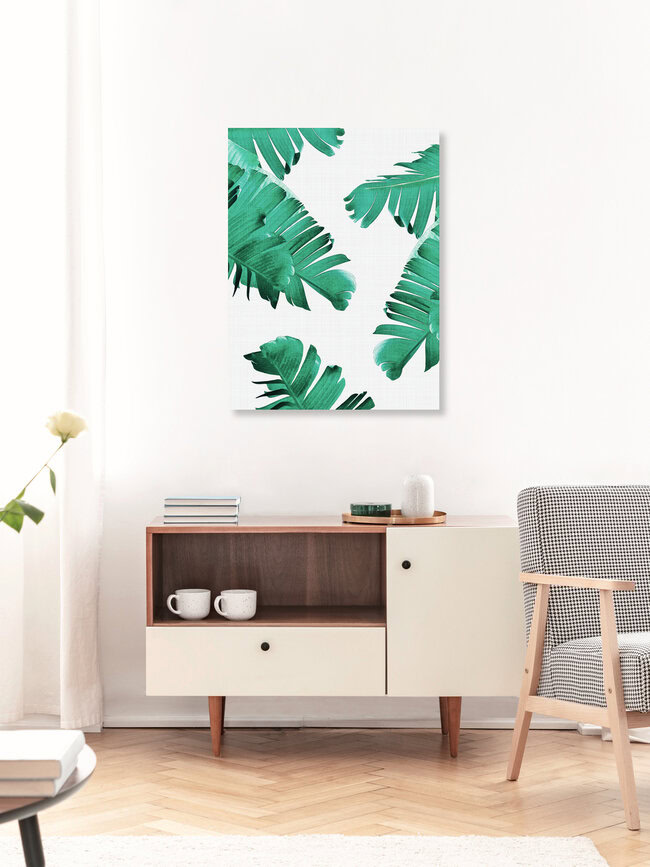Wandbild 'Tropical Leaves' – Kunst von Vivid Atelier als Poster oder Acrylglasbild