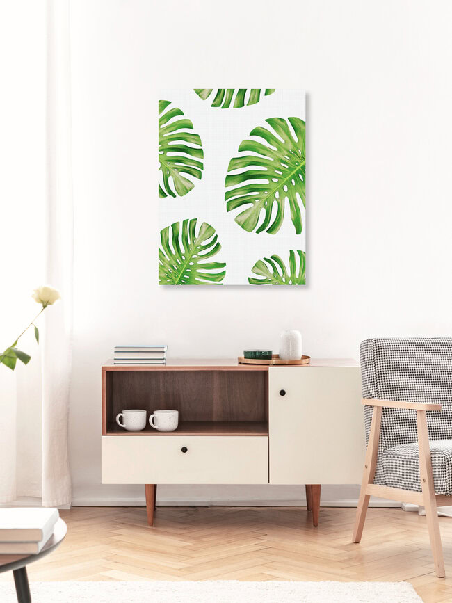 Wandbild 'Tropical Monstera' – Kunst von Vivid Atelier als Poster oder Acrylglasbild
