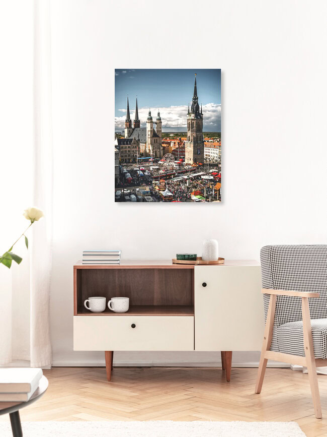 Salzfest Halle, Deutschland – Fotokunst von Thomas Müller als Poster oder Acrylglasbild
