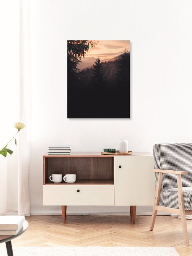 Sun burst, Großbritannien – Fotokunst von Ashley Groom als Poster oder Acrylglasbild