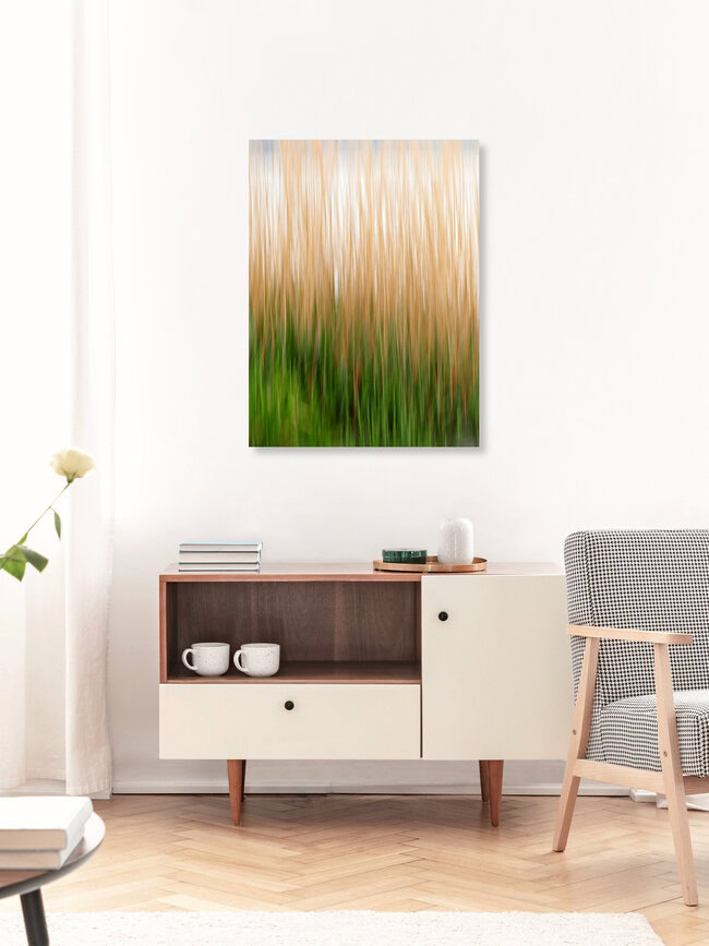 Seagrass, Deutschland – Fotokunst von Helmut Pfirrmann als Poster oder Acrylglasbild