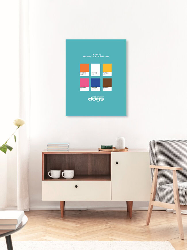 Wandbild 'Reservoir Dogs' – Kunst von Rahma Projekt als Poster oder Acrylglasbild