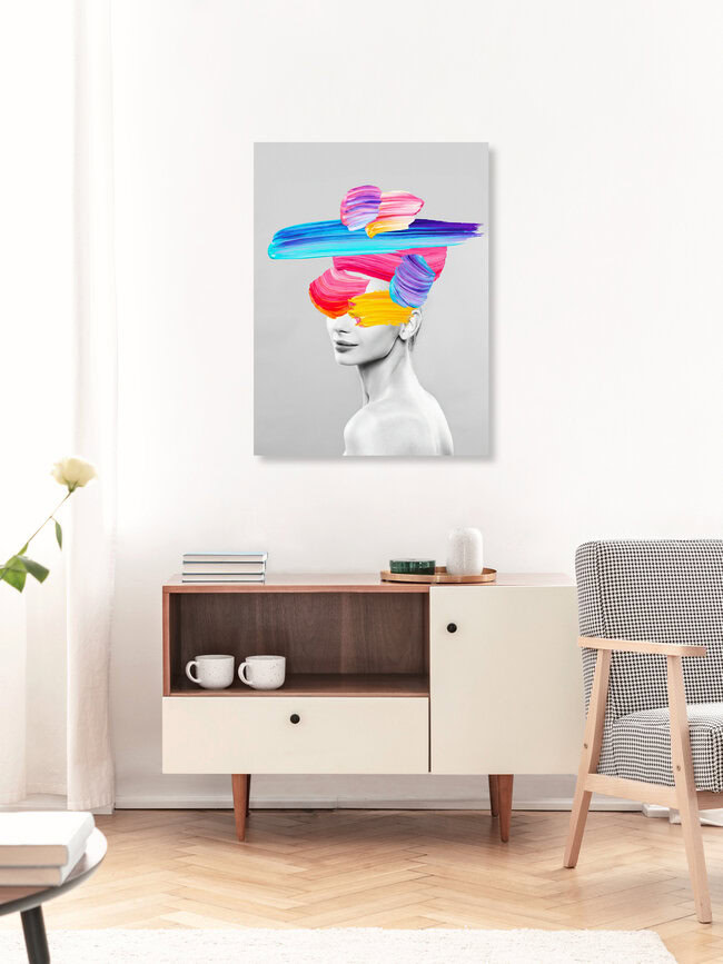 Wandbild 'Beauty In Colors I' – Kunst von Seven Trees Design als Poster oder Acrylglasbild