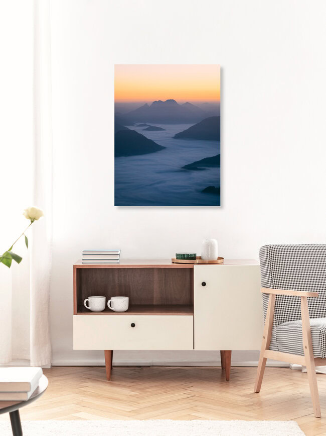 Nebelungen, Österreich – Fotokunst von Sebastian ‚zeppaio' Scheichl als Poster oder Acrylglasbild