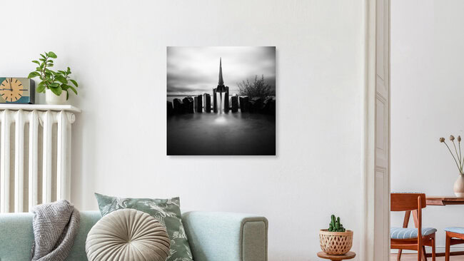 Der dunkle Brunnen, Deutschland – Fotokunst von Florian Fahlenbock als Poster oder Acrylglasbild