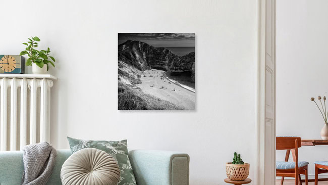 The Beach, Großbritannien – Fotokunst von Eva Stadler als Poster oder Acrylglasbild