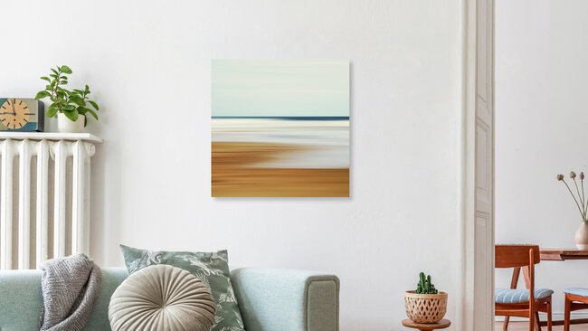 sandstrand, Deutschland – Fotokunst von Manuela Deigert als Poster oder Acrylglasbild
