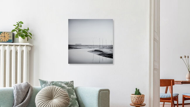 ein schiff, Deutschland – Fotokunst von Manuela Deigert als Poster oder Acrylglasbild