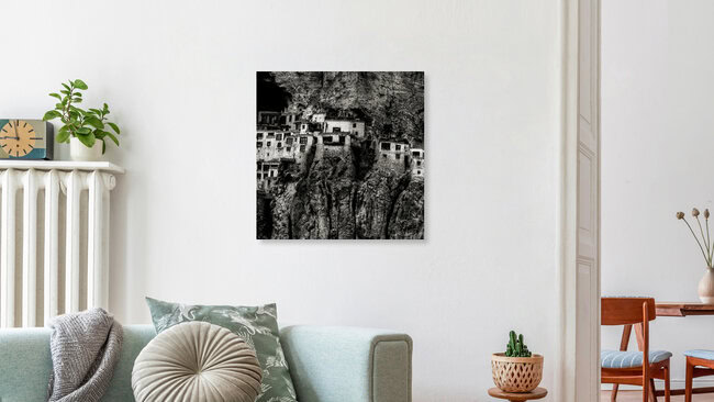 Carved by knife and faith, India – wall art by Regis Boileau as Poster or Acrylic Glass Print