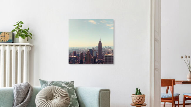 Empire State Building, New York City, Vereinigte Staaten – Fotokunst von Thomas Richter als Poster oder Acrylglasbild