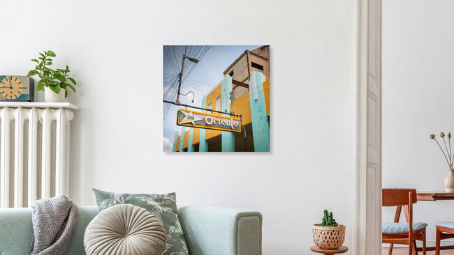 Cine Oriente, Kuba – Fotokunst von Eva Stadler als Poster oder Acrylglasbild