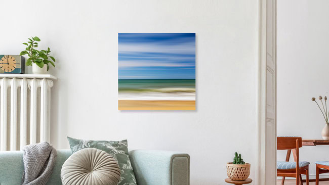 Brandung #II, Dänemark – Fotokunst von Holger Nimtz als Poster oder Acrylglasbild