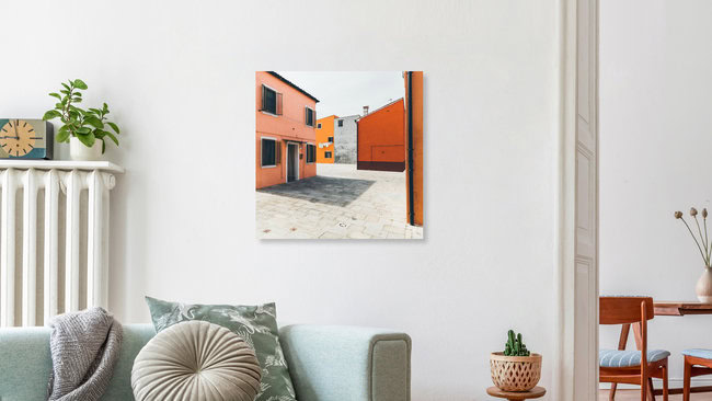 Burano, Italien – Fotokunst von Martin Röhr als Poster oder Acrylglasbild