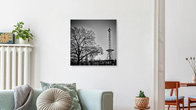 BERLIN Funkturm, Deutschland – Fotokunst von Melanie Viola als Poster oder Acrylglasbild