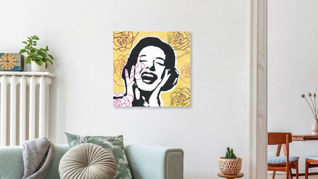 Wandbild 'Spring' – Kunst von Amalia Caratozzolo als Poster oder Acrylglasbild