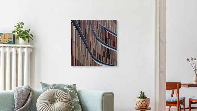 farbenfroh, Deutschland – Fotokunst von Klaus Lenzen als Poster oder Acrylglasbild