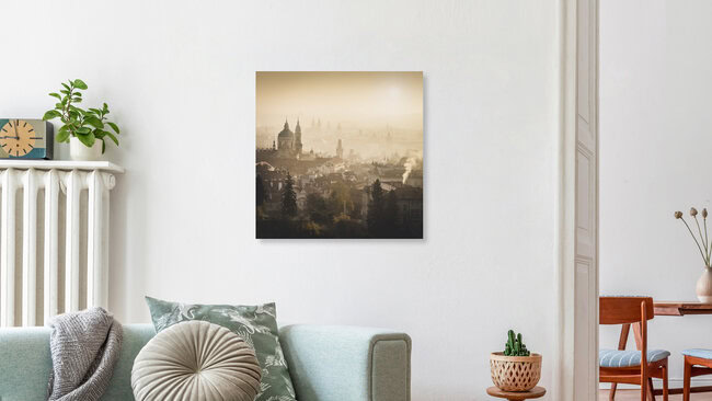 Prag - Die Goldene Stadt, Tschechische Republik – Fotokunst von Ronny Behnert als Poster oder Acrylglasbild