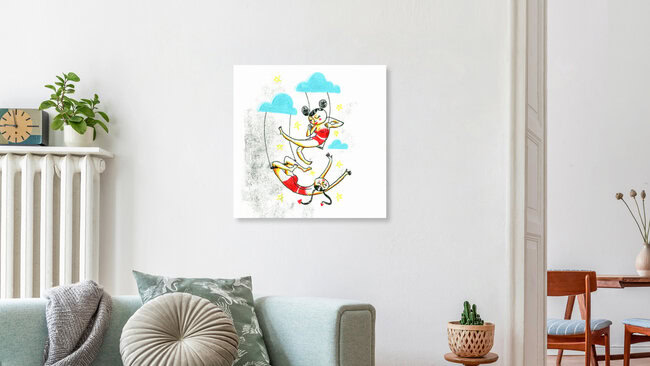 Wandbild 'Cirque' – Kunst von Larvol Marianne als Poster oder Acrylglasbild