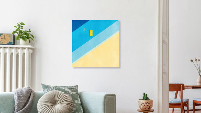 'Alone' – Wall Art by Samer Khodeir as Poster or Acrylic Glass Print