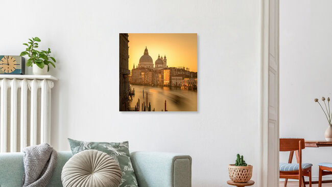 Golden Morning, Italy – wall art by Günther Reissner as Poster or Acrylic Glass Print