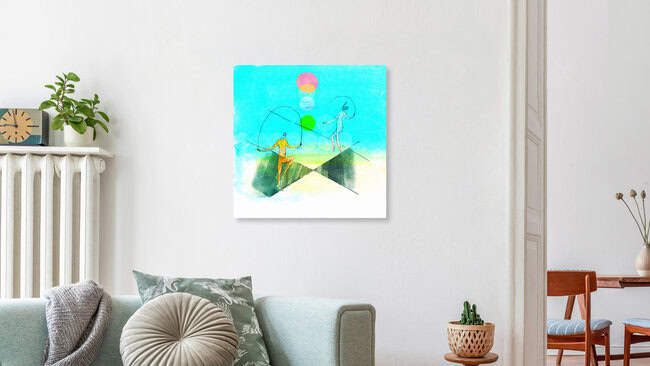 Wandbild 'Balance' – Kunst von Alexandra Sternin als Poster oder Acrylglasbild