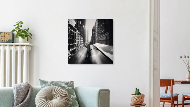 Wabash - Chicago, Vereinigte Staaten – Fotokunst von Ronny Ritschel als Poster oder Acrylglasbild