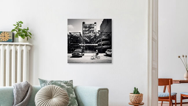 Enter on Lafayette - NYC, United States – wall art by Ronny Ritschel as Poster or Acrylic Glass Print