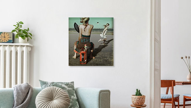 Dance, little Bird!, Frankreich – Fotokunst von Ambra A als Poster oder Acrylglasbild