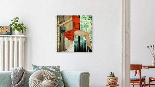 kann man mich mit musik beruhigen?, Deutschland – Fotokunst von Ambra A als Poster oder Acrylglasbild