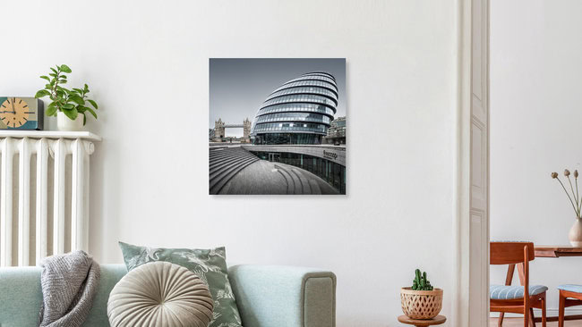 City Hall - London, United Kingdom – wall art by Ronny Behnert as Poster or Acrylic Glass Print