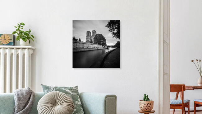 NOTRE DAME - PARIS, Frankreich – Fotokunst von Christian Janik als Poster oder Acrylglasbild