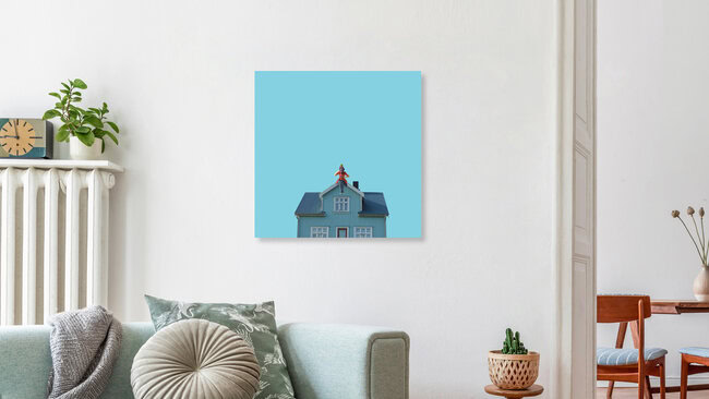 Wandbild 'time for tea' – Kunst von Caterina Theoharidou als Poster oder Acrylglasbild