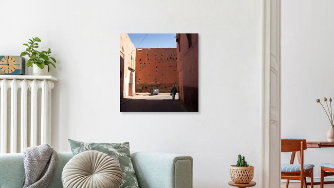 Marrakesh 02, Marokko – Fotokunst von Nils Merkel als Poster oder Acrylglasbild