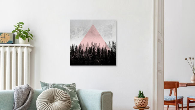 'Woods 3X' – Wall Art by Mareike Böhmer as Poster or Acrylic Glass Print