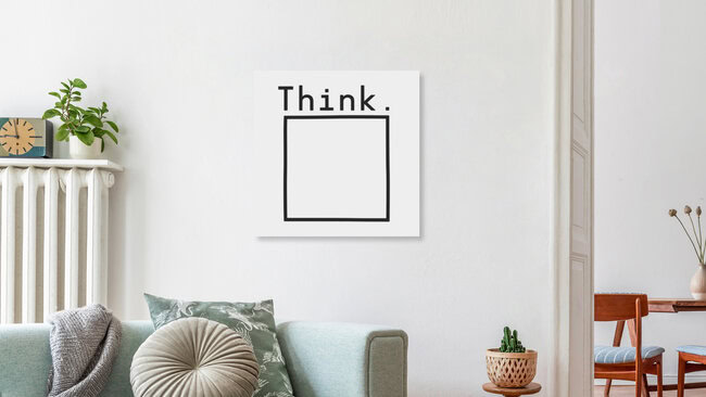 Wandbild 'Outside the box' – Kunst von Florent Bodart als Poster oder Acrylglasbild