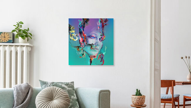 'Deep Reality of Here' – Wall Art by Archan Nair as Poster or Acrylic Glass Print
