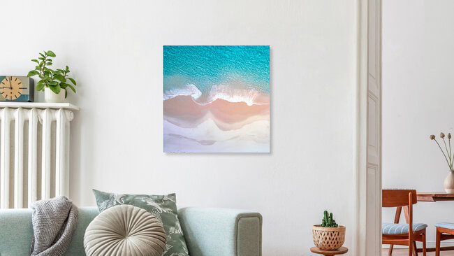 The Curl (square), Australien – Fotokunst von Sandflypictures - Thomas Enzler als Poster oder Acrylglasbild