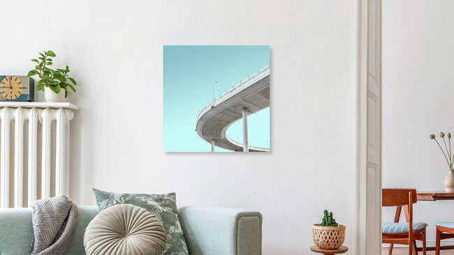 Curve, United Kingdom – wall art by Simone Hutsch as Poster or Acrylic Glass Print