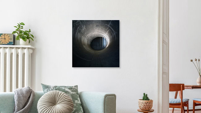 Grosser Windkanal No. 02, Deutschland – Fotokunst von Michael Belhadi als Poster oder Acrylglasbild