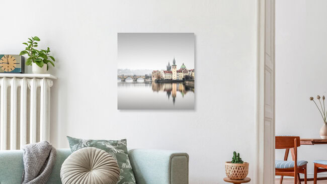 Vltava - Study | Prag, Tschechische Republik – Fotokunst von Ronny Behnert als Poster oder Acrylglasbild