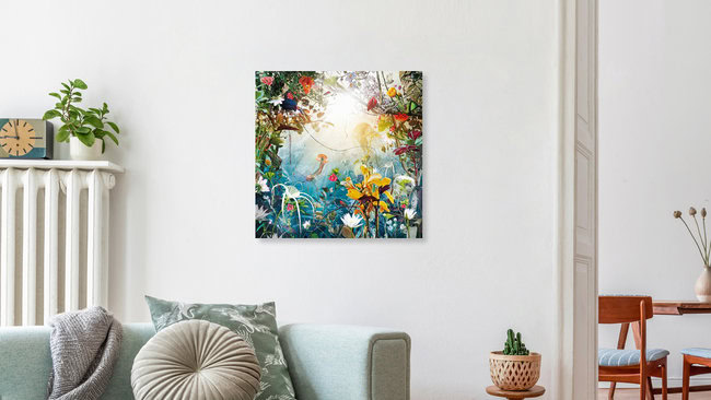 Wandbild 'Marine Dream' – Kunst von Jesper Krijgsman als Poster oder Acrylglasbild